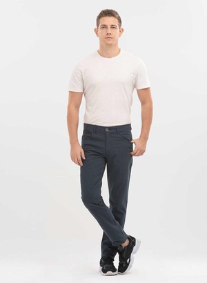 Broek Regular Fit Navy from Shop Like You Give a Damn