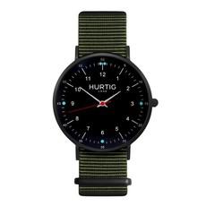 Horloge Moderna Nato Zwart & Olijfgroen via Shop Like You Give a Damn