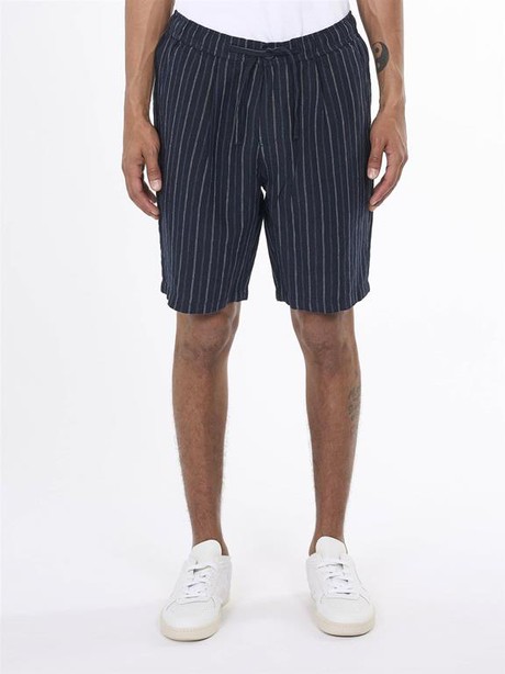 Short Losvallend Gestreept Blauw from Shop Like You Give a Damn