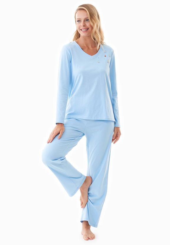 Pyjama Set Tieerra Lichtblauw from Shop Like You Give a Damn