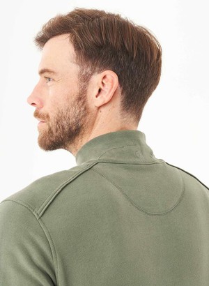 Soft Touch Sweatvest Mid Olive from Shop Like You Give a Damn