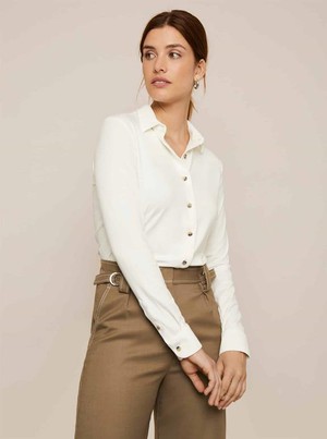 Cedar Blouse White from Shop Like You Give a Damn