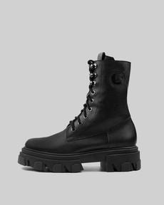 Combat Boots Zwart via Shop Like You Give a Damn