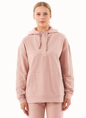 Sweat Hoodie Organic Cotton Pink from Shop Like You Give a Damn