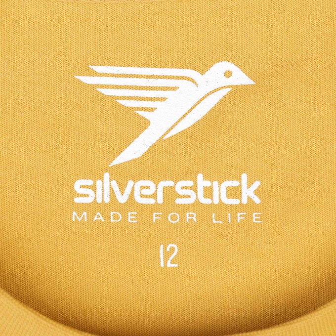 original logo organic cotton tee from Silverstick