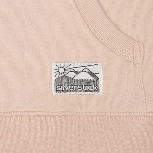 logo organic cotton hoodie from Silverstick