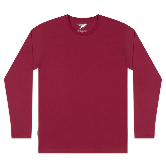 adventure organic long sleeve tee from Silverstick