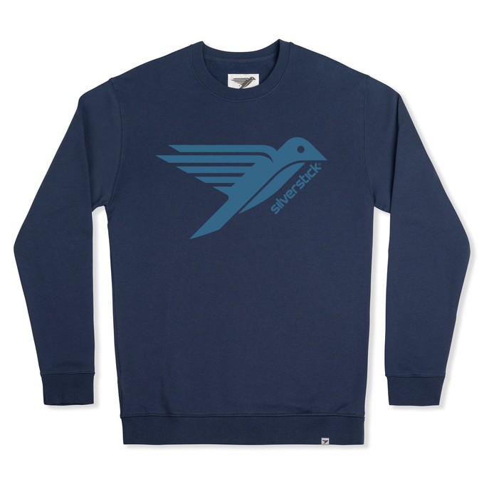 logo organic cotton sweat from Silverstick