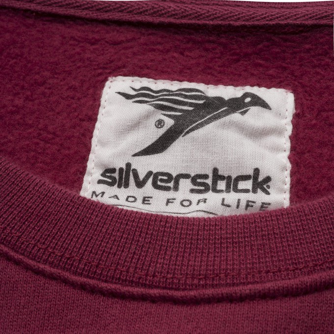 logo organic cotton sweat from Silverstick