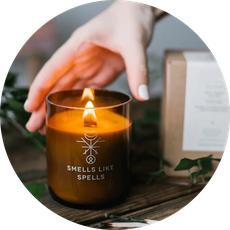 Scented Candle Idunn via Skin Matter