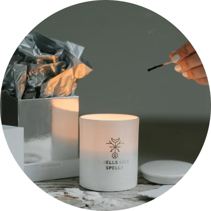 Scented Candle Justice from Skin Matter