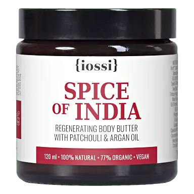 Spice of India Regenerating Body Butter with Patchouli & Argan Oil from Skin Matter