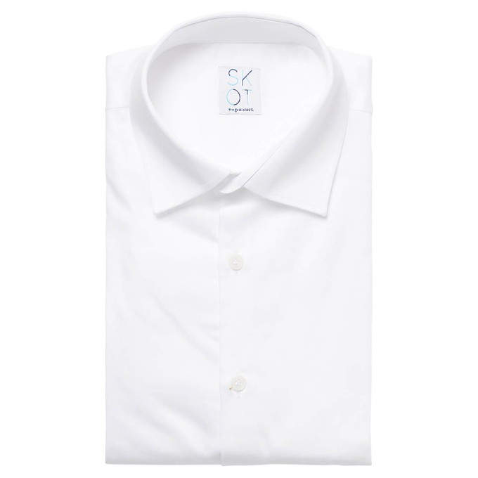 Overhemd - Slim Fit - Circular White from SKOT