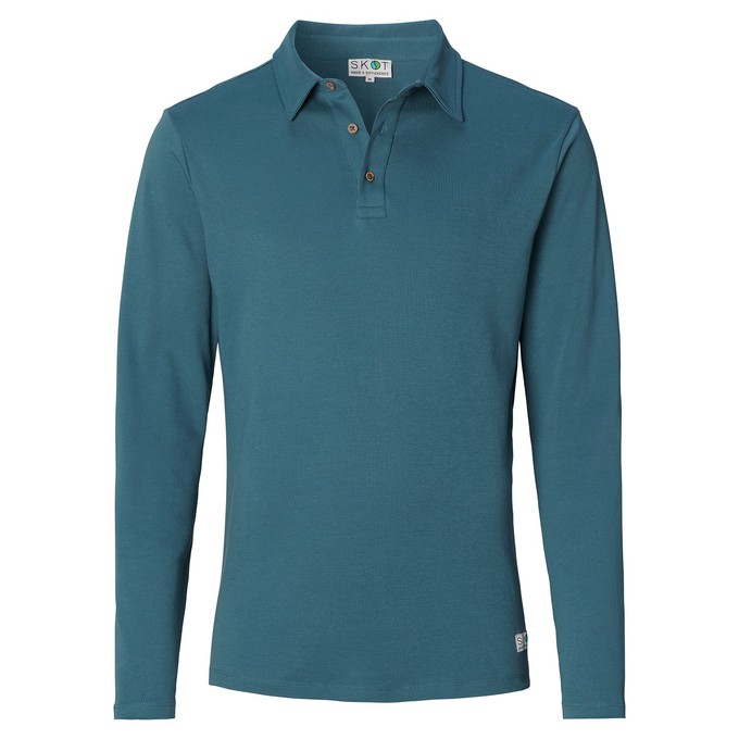 Longsleeve Polo Lange Mouw - Sky from SKOT