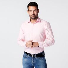 Overhemd - Slim Fit - Checkered Pink via SKOT
