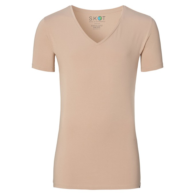 Onder T-shirt Onzichtbaar Diepe V-Hals Heren | 2-pack from SKOT