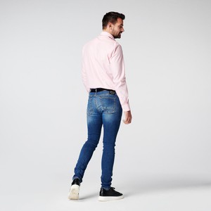 Overhemd - Slim Fit - Checkered Pink from SKOT