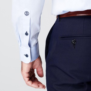 Overhemd - Slim Fit - Business Blue from SKOT