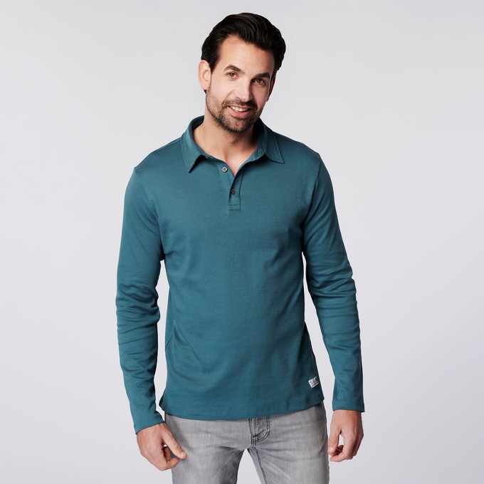Longsleeve Polo Lange Mouw - Sky from SKOT