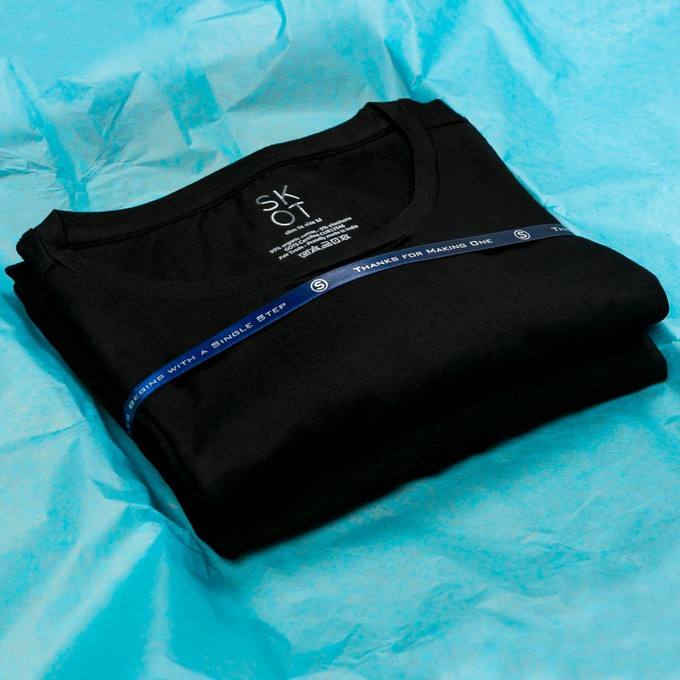 T-shirt - Ronde Hals 2-pack - Zwart from SKOT
