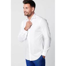 Shirt - Slim Fit - Serious White Oxford via SKOT