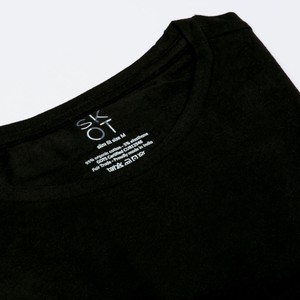 T-shirt Zwart Ronde Hals Heren | 2-pack | Slim Fit from SKOT