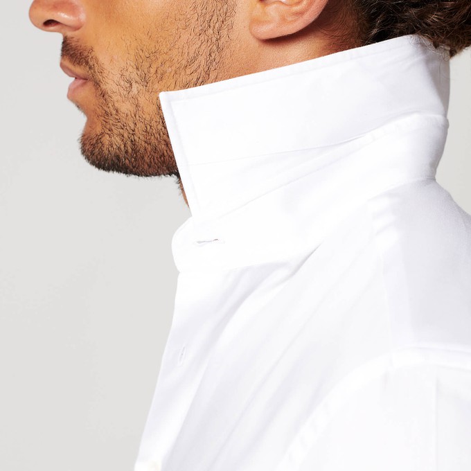 Overhemd - Slim Fit - Circular White from SKOT