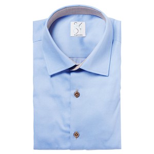 Overhemd - Slim Fit - Circular Blue Contrast from SKOT