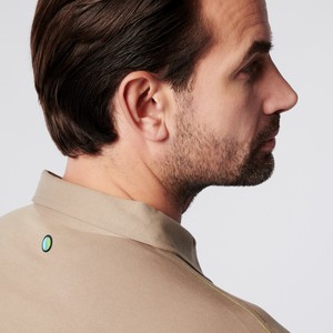 Longsleeve Polo Lange Mouw - Sand from SKOT