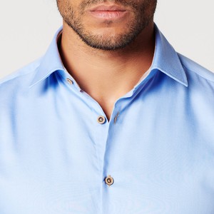 Overhemd - Slim Fit - Circular Blue Contrast from SKOT