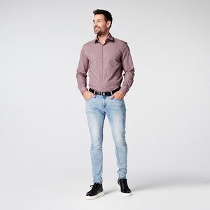 Overhemd - Slim Fit - Checkered Red from SKOT