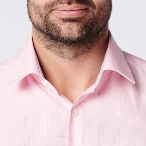 Overhemd - Slim Fit - Checkered Pink from SKOT