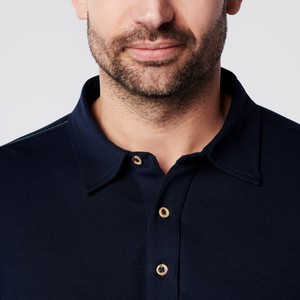 Longsleeve Polo Lange Mouw - Navy from SKOT