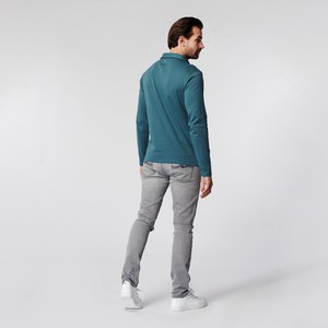 Longsleeve Polo Lange Mouw - Sky from SKOT