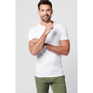 T-shirt Wit Ronde Hals Heren | 2-pack | Slim Fit from SKOT
