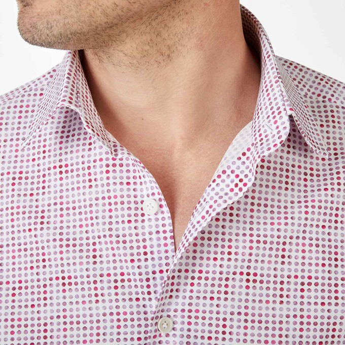 T-shirt Wit Diepe V-Hals Heren | 2-pack | Slim Fit from SKOT