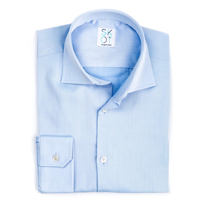 Overhemd - Slim Fit - Serious Blue (Laatste voorraad) from SKOT