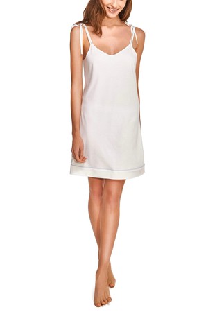 Night Dress in Organic Pima Cotton. from Slow Nature
