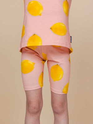 Lemon T-shirt en Bikershorts set Kids from SNURK