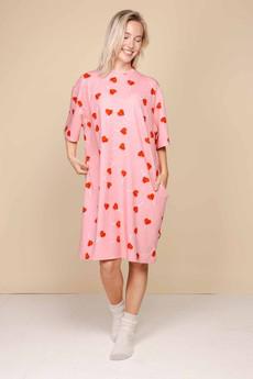 Lollipop Love Relaxed Tee Dress Dames via SNURK