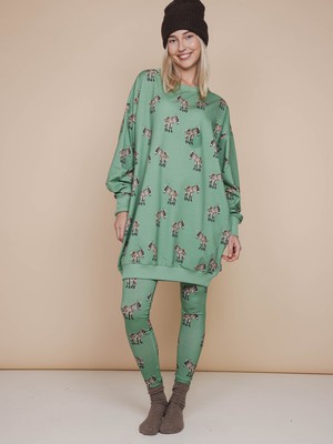 Donkeys Sweater Dress en Legging set Dames from SNURK