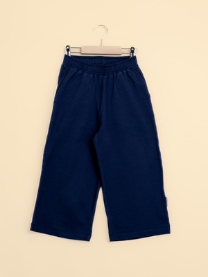 Navy Wijde broek Kids from SNURK