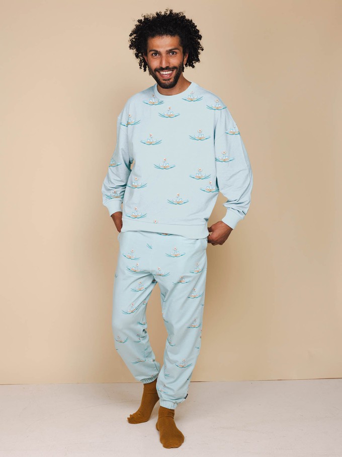 Indische Waterlelies Sweater en Broek set Unisex from SNURK