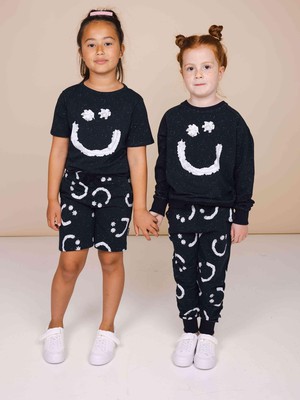 Smiles Black Korte Broek Kinderen from SNURK