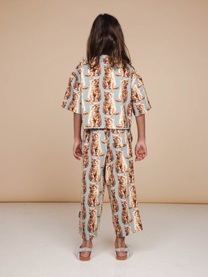 Bowie Cropped T-shirt en Wijde broek set Kids from SNURK