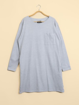 Slow Grey Long Sleeve Dress Dames from SNURK