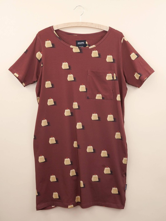 Sandy Castles T-shirt Dress Dames from SNURK