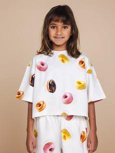 Donuts Cropped T-Shirt Kids via SNURK