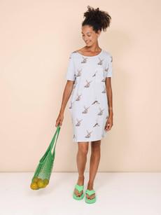 Bunny Bums T-shirt Dress Dames via SNURK