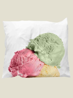 Ice Cream pillow case 60 x 70 cm from SNURK